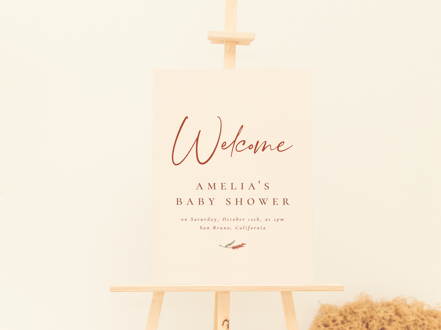 A Little Pumpkin Floral Baby Shower Invitation Bundle