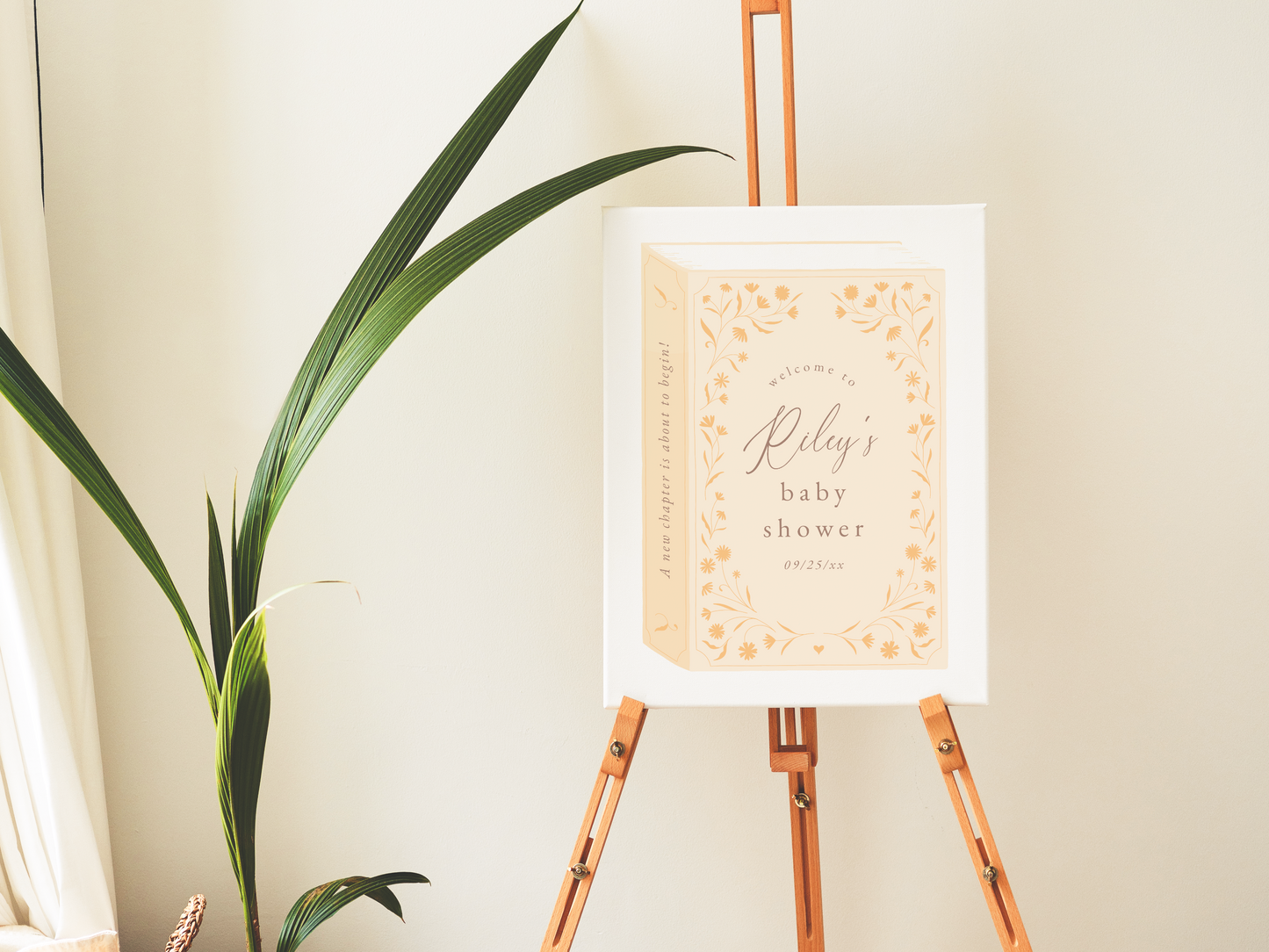 Floral Storybook Girl Baby Shower Invitation Bundle