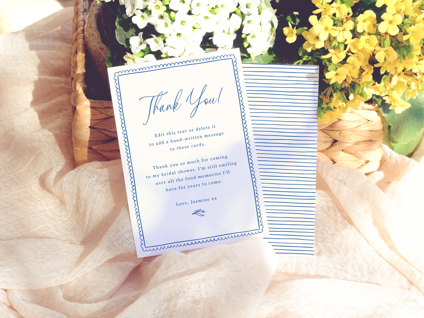 Whimsical Flower Market Bridal Shower Invitation Bundle