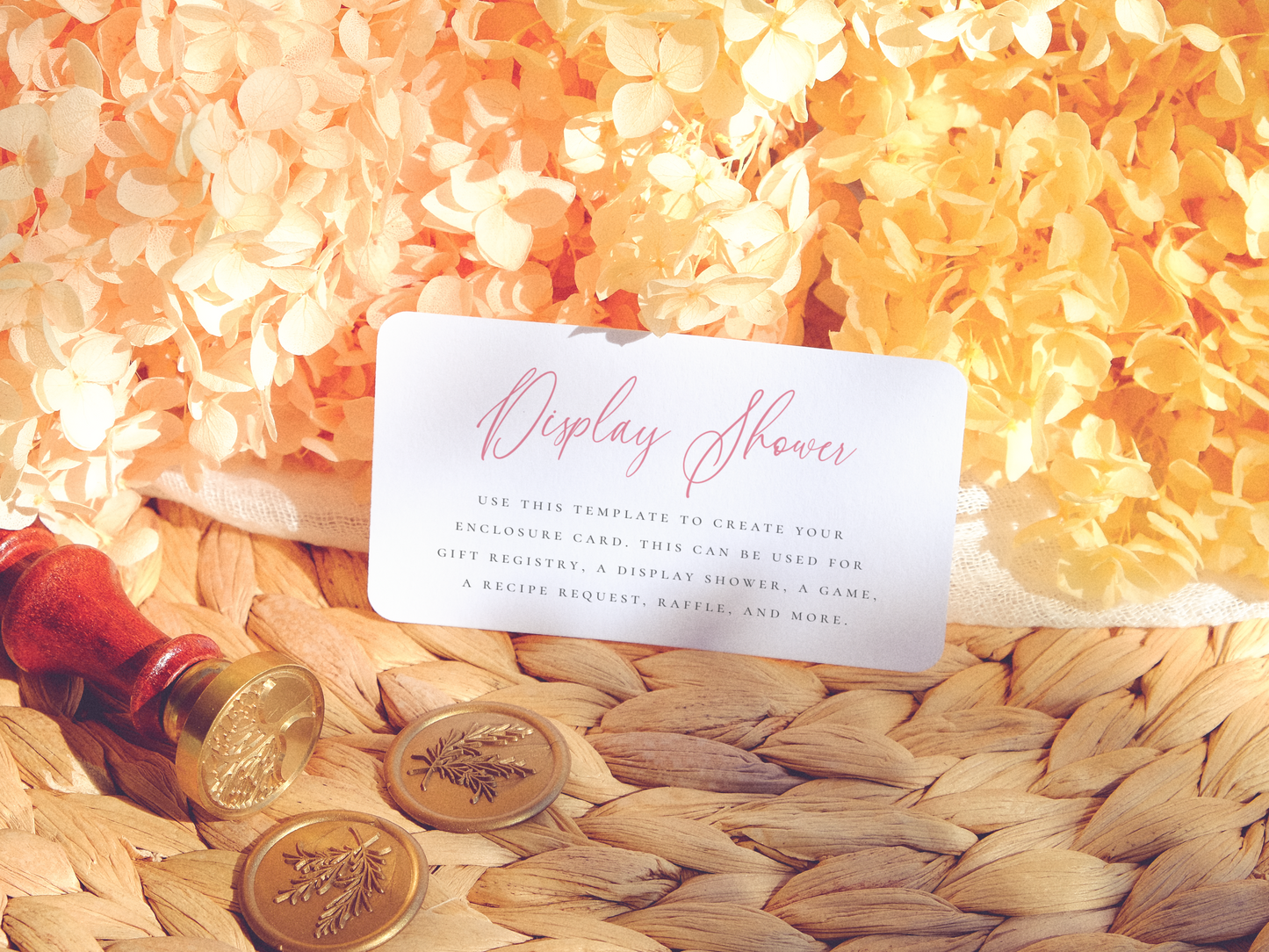 Petals & Prosecco Floral Arch Bridal Shower Invitation Bundle