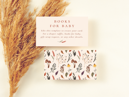 A Little Pumpkin Floral Baby Shower Invitation Bundle