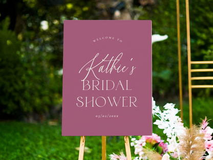 Brunch & Bubbly Bold Floral Arch Bridal Shower Bundle