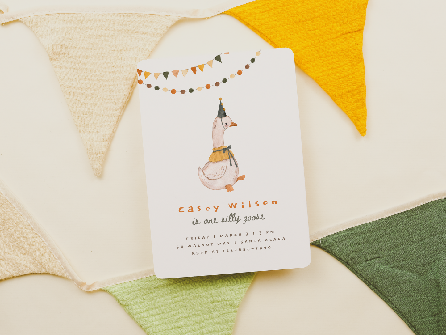 One Silly Goose Gender-Neutral Birthday Party Bundle