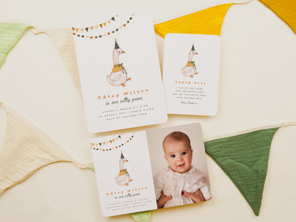 One Silly Goose Gender-Neutral Birthday Party Bundle