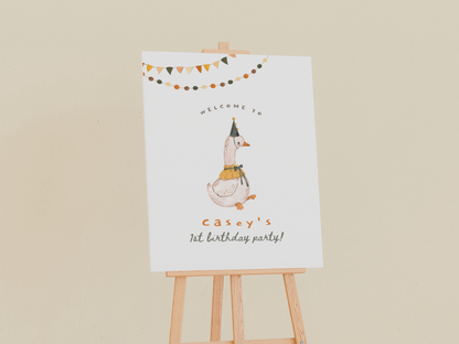 One Silly Goose Gender-Neutral Birthday Party Bundle