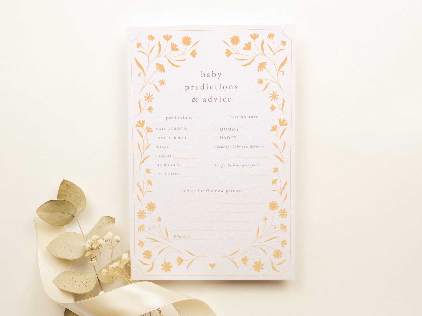 Floral Storybook Girl Baby Shower Invitation Bundle