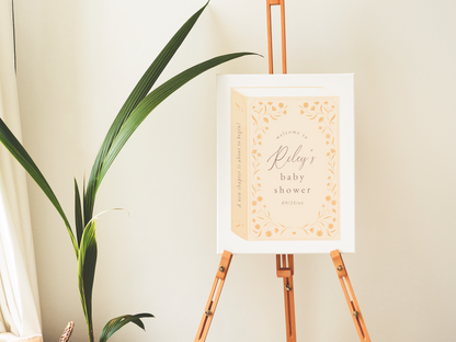 Floral Storybook Girl Baby Shower Invitation Bundle