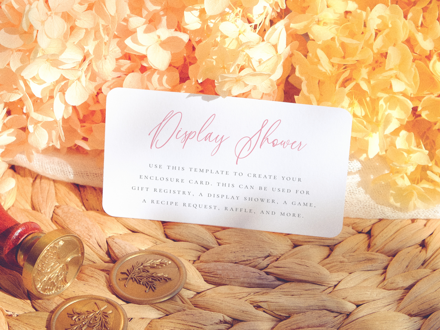 Petals & Prosecco Floral Arch Bridal Shower Invitation Bundle