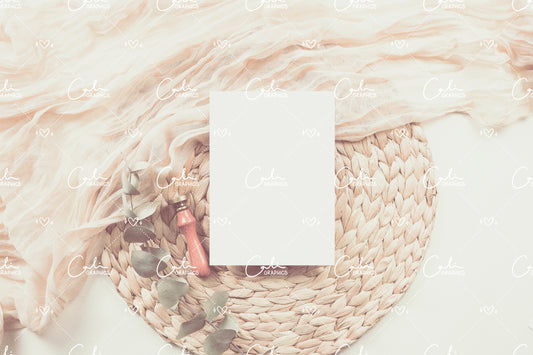 Earth & Eucalyptus 5x7 Card Mock-up