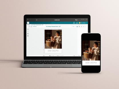 Minimalist Merry Christmas Photo Holiday Card