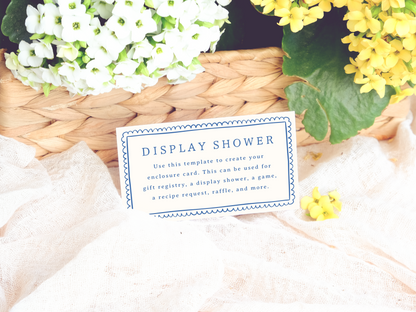 Whimsical Flower Market Bridal Shower Invitation Bundle
