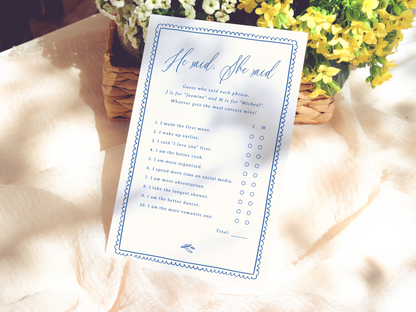 Whimsical Flower Market Bridal Shower Invitation Bundle