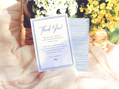 Whimsical Flower Market Bridal Shower Invitation Bundle