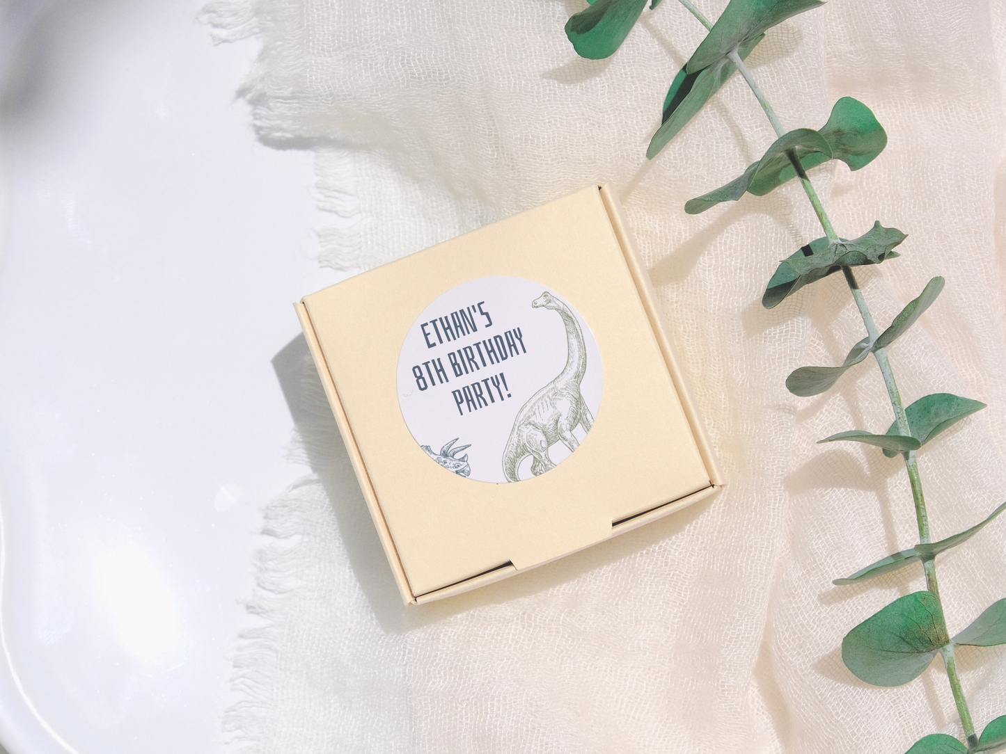 Dinosaur Boy Birthday Party Invitation Bundle