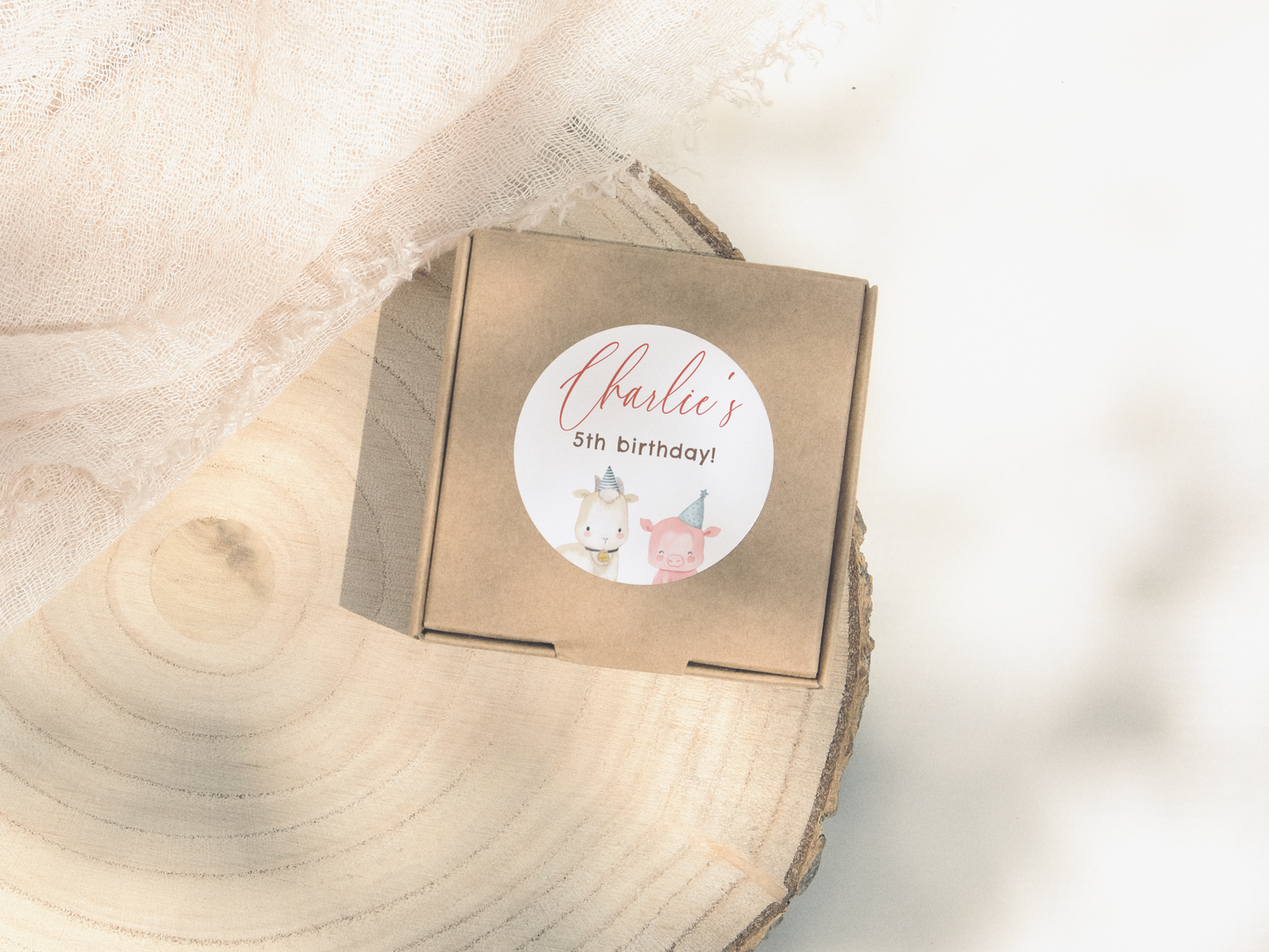 Farm Animals Barn Birthday Party Invitation Bundle