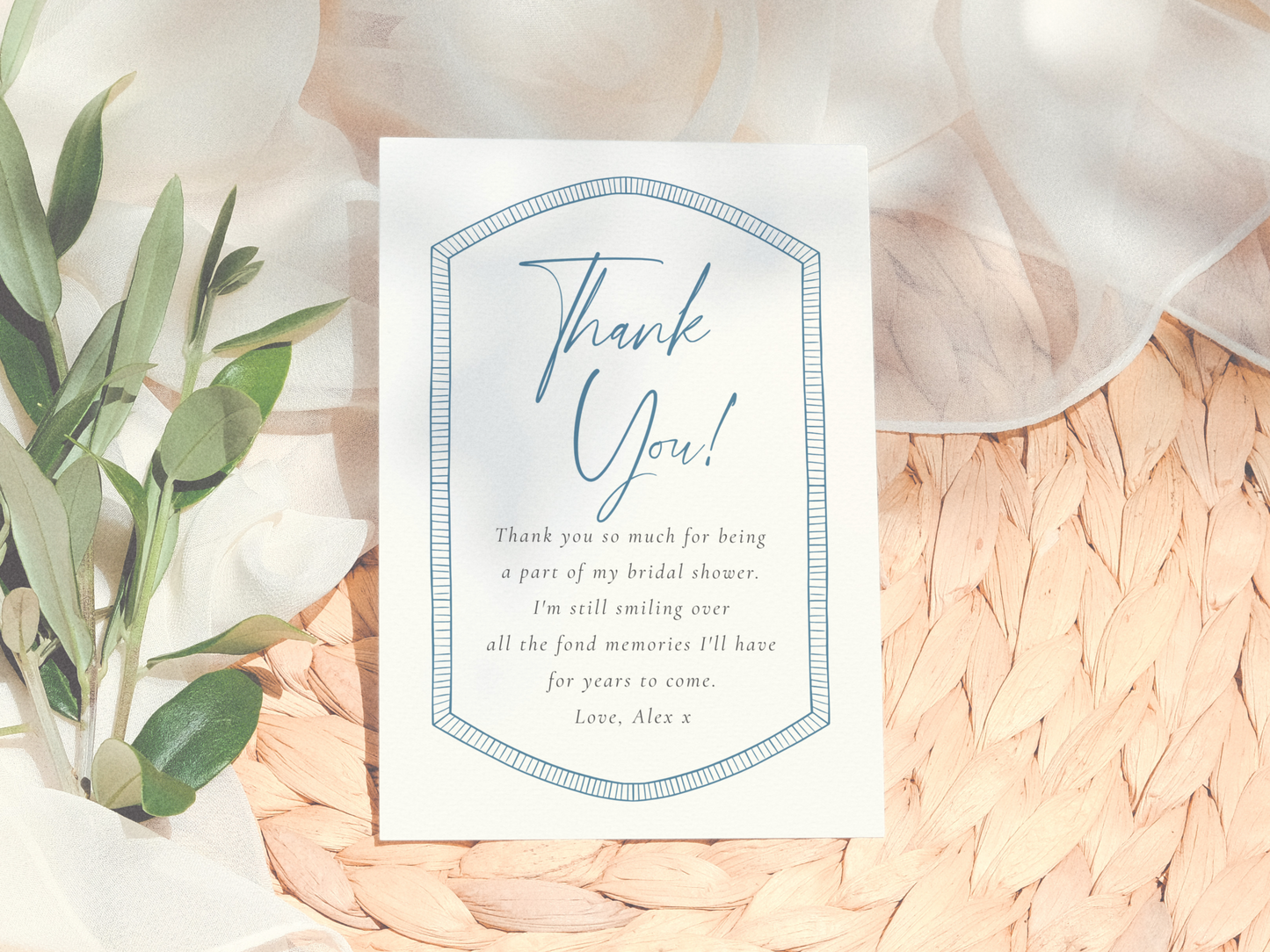 Ciao Bella Italian Tiles Bridal Shower Invitation Bundle