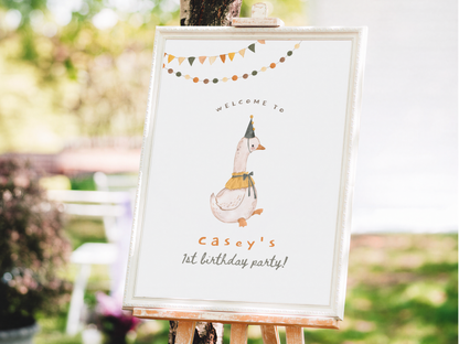 One Silly Goose Gender-Neutral Birthday Party Bundle