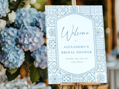 Ciao Bella Italian Tiles Bridal Shower Invitation Bundle