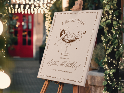 A Tini Bit Older Birthday Party Invitation Bundle