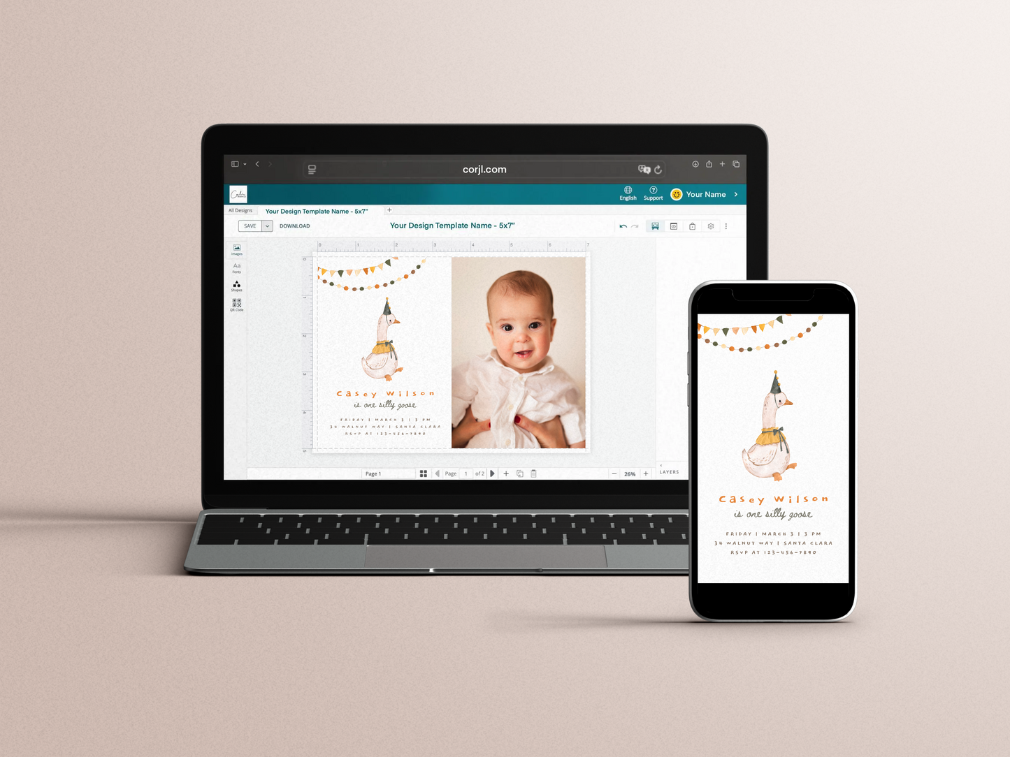 One Silly Goose Gender-Neutral Birthday Party Bundle